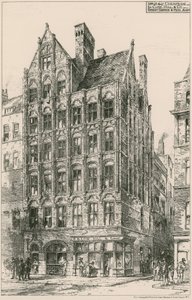 46-47 Cheapside; Ernest George & Peto, architects by English School