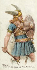 787 AD, Time of Ravages of the Northmen by English School