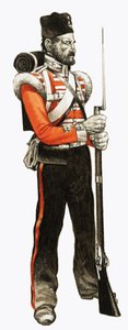 89th Foot Private (1854) Grenadier by English School
