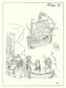 A 15th Century Ship by English School