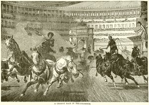A Chariot Race in the Colosseum