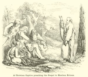 A Christian Captive Preaching the Gospel to Heathen Britons by English School