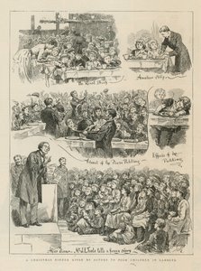 A Christmas Dinner Given by Actors to Poor Children in Lambeth by English School