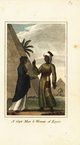 Copt Man and Woman of Egypt