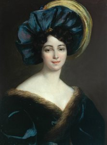 A Fashionable Lady by English School