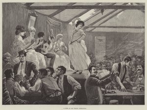 A Fete at San Roque, Gibraltar by English School