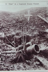 A Find in a Captured Enemy Trench, 1914-18 by English School