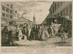A Fleet Wedding between a Sailor and His Landlady