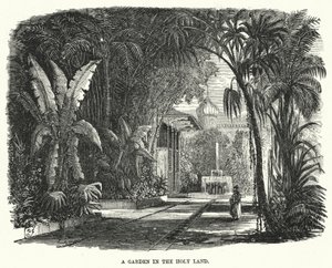 A Garden in the Holy Land (engraving)