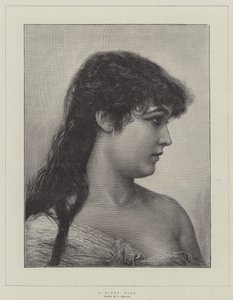 A Gipsy Girl by English School