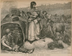 A Gypsy Encampment on Putney Common