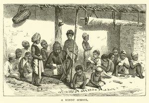 A Hindu School by English School