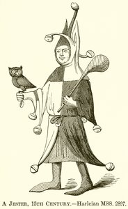 A Jester, 15th Century by English School
