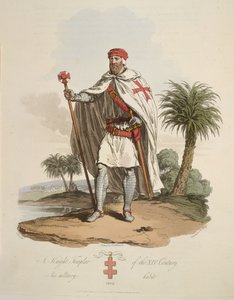 A Knight Templar, illustration from 
