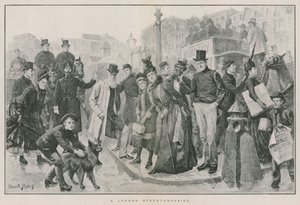 A London street crossing