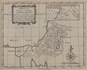 A Map of the Land of Canaan at the Time of Abraham