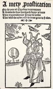 A Merry Prognostication for 1544 by English School