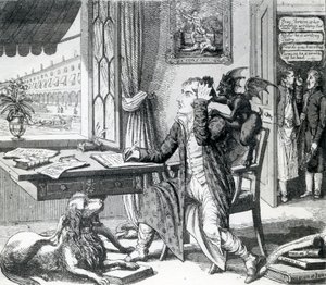 A Noble Poet - Scratching Up His Ideas by English School