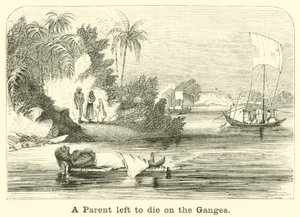 A Parent Left to Die on the Ganges by English School