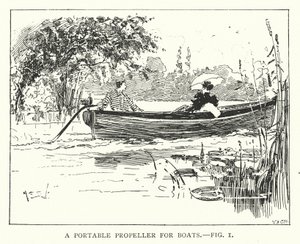 A Portable Propeller for Boats