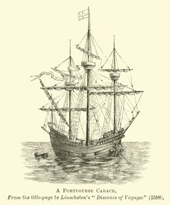 A Portuguese Carack by English School