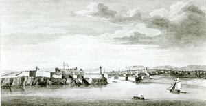 A Prospect of the Moro Castle and City of Havana from the sea