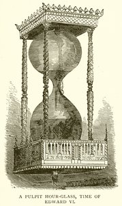 A Pulpit Hour-Glass, Time of Edward VI by English School