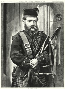 A Royal Piper by English School