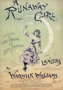 A Runaway Girl by English School