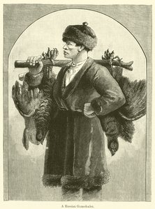 A Russian Gamedealer by English School