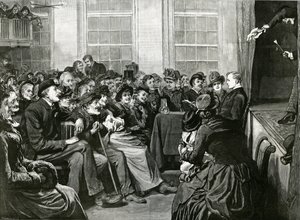 A Saturday Night Entertainment for the Poor, St Albans Hall, Baldwins Gardens, Holborn by English School