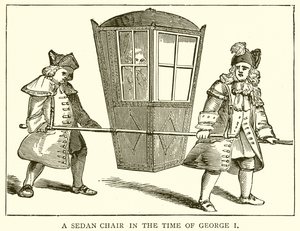 A Sedan Chair in the Time of George I