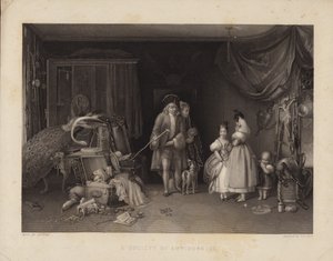 A Society of Antiquaries by English School