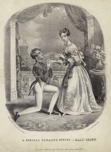 A Special Pleader Suing for Half a Crown by English School
