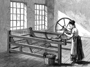 A Spinning Jenny, c.1880