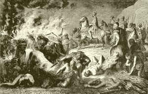 A Stratagem of Hannibal.--A Mock Night March by English School