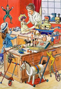A Toy Shop by English School