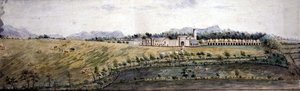 A View in India by English School