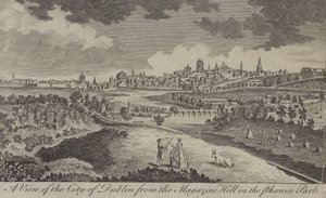A View of the City of Dublin from the Magazine Hill in the Phoenix Park
