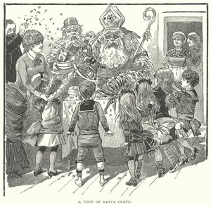 A Visit of Santa Claus by English School