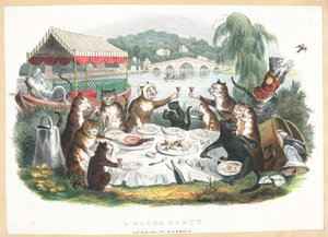 A Water Party - Picnicking at Richmond