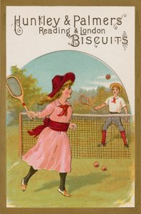 A game of tennis by English School