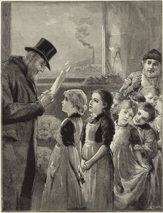 A Government Inspector Visiting a Factory by English School