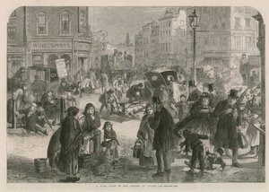 A Hard Frost in the Streets of London by English School