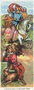 A Hawking Party in the Olden Times