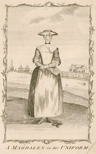 A magdalen in her uniform by English School