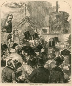 A Picture Sale in London by English School