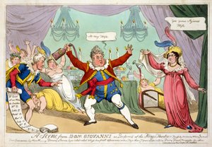 A Scene from Don Giovanni as Performed at the Kings Theatre