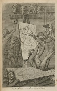 A scene in Somerset House