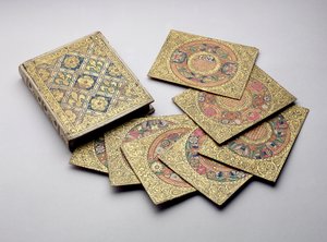 A Set of Trenchers and Their Box, Mid-16th Century